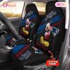 NFL New Orleans Saints Custom Name Mickey Mouse Car Seat Covers