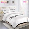 Comforter Sets Dark Beige Black Full Louis Vuitton Bedding Set