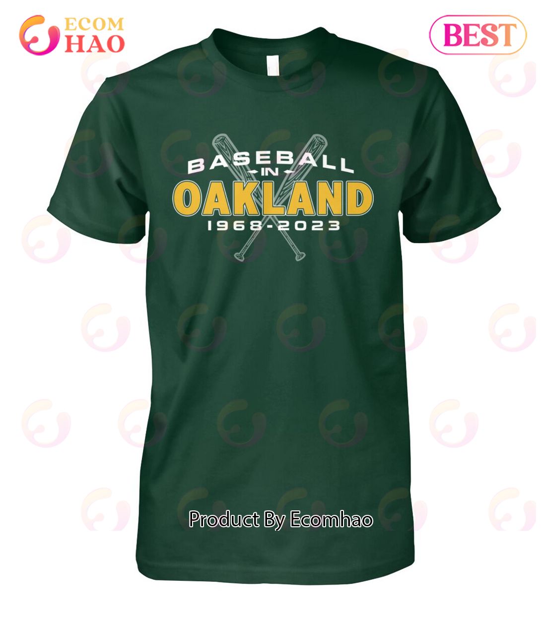 Baseball In Oakland 1968 – 2023 T-Shirt