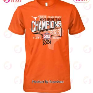 Big 12 Conference Men’s Basketball Champions 2023 XII Texas Longhorns T-Shirt