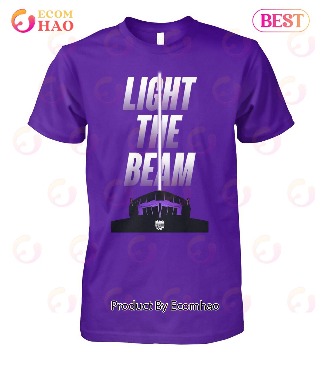 Light The Beam Sacramento Kings T-Shirt