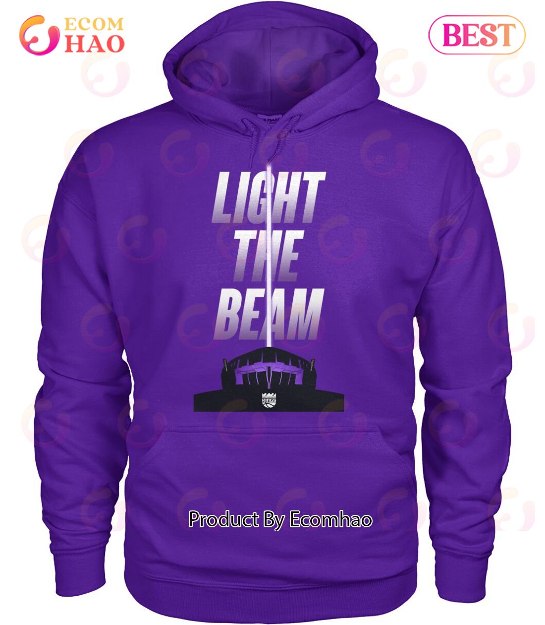 Light The Beam Sacramento Kings T-Shirt