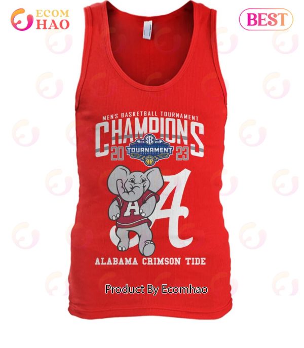 Men’s Basketball Tournament Champions 2023 Alabama Crimson Tide T-Shirt