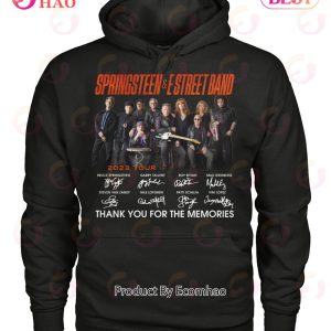 Springsteen & E Street Band 2023 Tour Thank You For The Memories T-Shirt