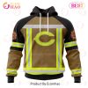 NFL Cincinnati Bengals Special Firefighter Uniform Design 3D Hoodie