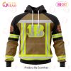 NFL Cleveland Browns Special Firefighter Uniform Design 3D Hoodie