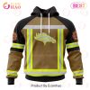 NFL Detroit Lions Special Firefighter Uniform Design 3D Hoodie NFL Detroit Lions Special Firefighter Uniform Design 3D Hoodie