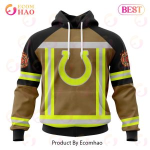 NFL Indianapolis Colts Special Firefighter Uniform Design 3D Hoodie