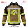 NFL Miami Dolphins Special Firefighter Uniform Design 3D Hoodie