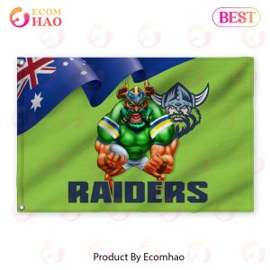 NRL Canberra Raiders 3D Flag