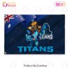 NRL Dolphins 3D Flag