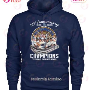 55th Anniversary 1968 – 2023 Detroit Tigers Champions World Series 1968 T-Shirt