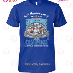 60th Anniversary 1963 – 2023 IA World Series Champions World Series 1963 T-Shirt