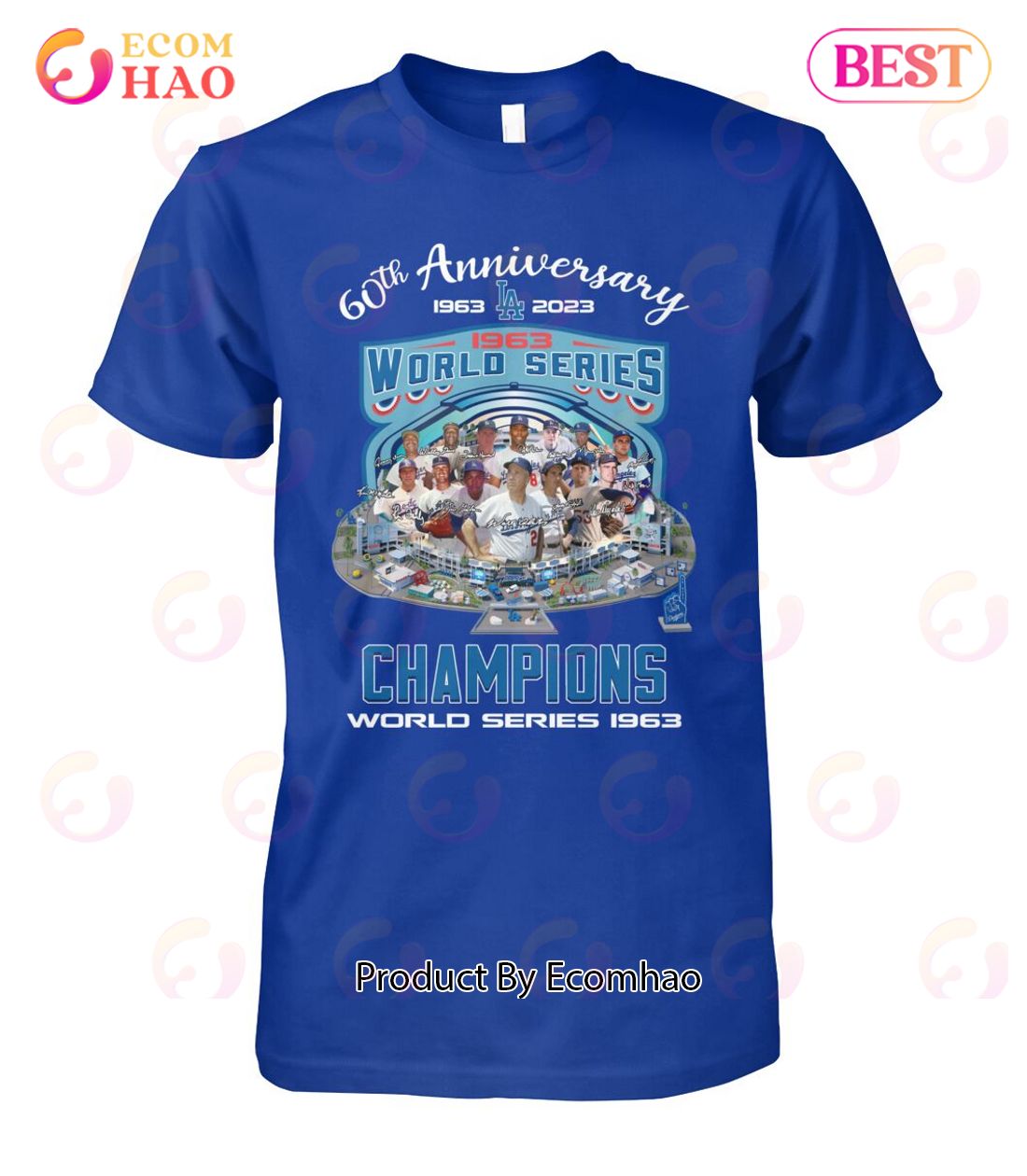 60th Anniversary 1963 – 2023 IA World Series Champions World Series 1963 T-Shirt