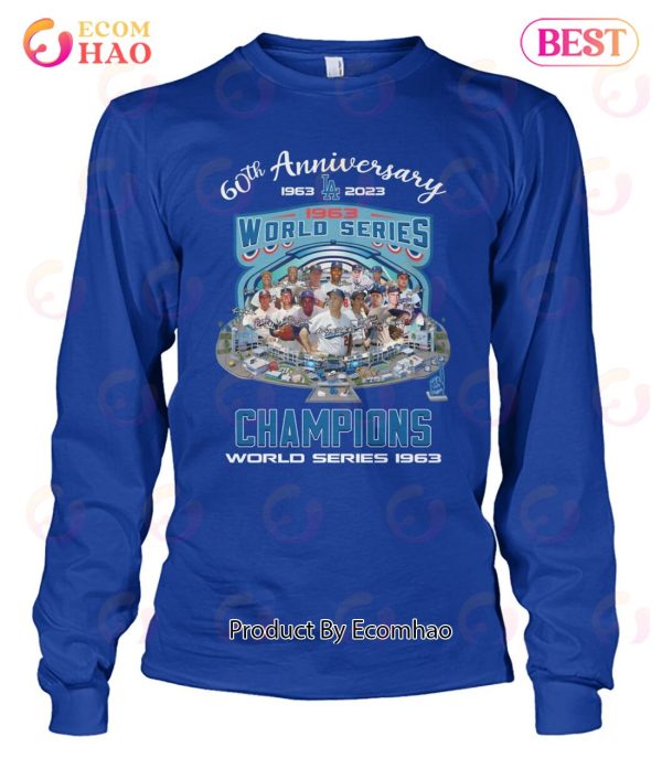 60th Anniversary 1963 – 2023 IA World Series Champions World Series 1963 T-Shirt