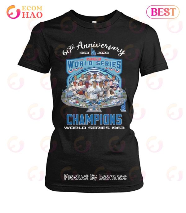 60th Anniversary 1963 – 2023 IA World Series Champions World Series 1963 T-Shirt