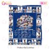 MLB Los Angeles Dodgers 7-Time World Series Champion Quilt, Fleece Blanket, Sherpa Fleece Blanket