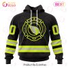 NFL Atlanta Falcons Custom Name And Number Special FireFighter Uniform Design 3D Hoodie