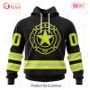 NFL Cleveland Browns Custom Name And Number Special FireFighter Uniform Design 3D Hoodie