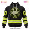 NFL Jacksonville Jaguars Custom Name And Number Special FireFighter Uniform Design 3D Hoodie NFL Jacksonville Jaguars Custom Name And Number Special FireFighter Uniform Design 3D Hoodie
