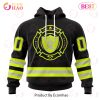 NFL Los Angeles Chargers Custom Name And Number Special FireFighter Uniform Design 3D Hoodie NFL Los Angeles Chargers Custom Name And Number Special FireFighter Uniform Design 3D Hoodie