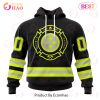 NFL San Francisco 49ers Custom Name And Number Special FireFighter Uniform Design 3D Hoodie