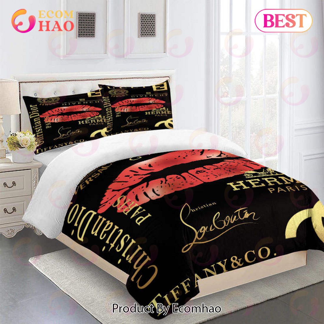 Gucci Bedding Set Christian Dior Luxury Duvet Cover Bedding Sets - Ecomhao  Store
