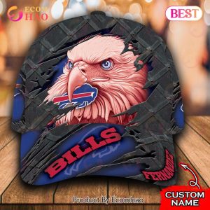 NFL Buffalo Bills Special Eagle Bird Design Cap Custom Name
