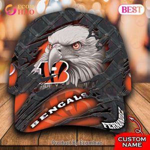 NFL Cincinnati Bengals Special Eagle Bird Design Cap Custom Name