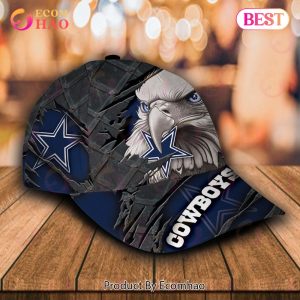 NFL Dallas Cowboys Special Eagle Bird Design Cap Custom Name - Ecomhao Store