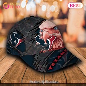 NFL Houston Texans Special Eagle Bird Design Cap Custom Name