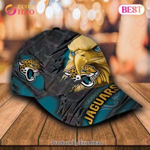 NFL Jacksonville Jaguars Special Eagle Bird Design Cap Custom Name