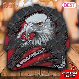 NFL Tampa Bay Buccaneers Special Eagle Bird Design Cap Custom Name