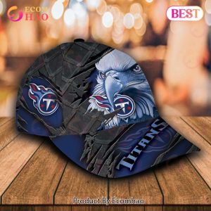 NFL Tennessee Titans Special Eagle Bird Design Cap Custom Name