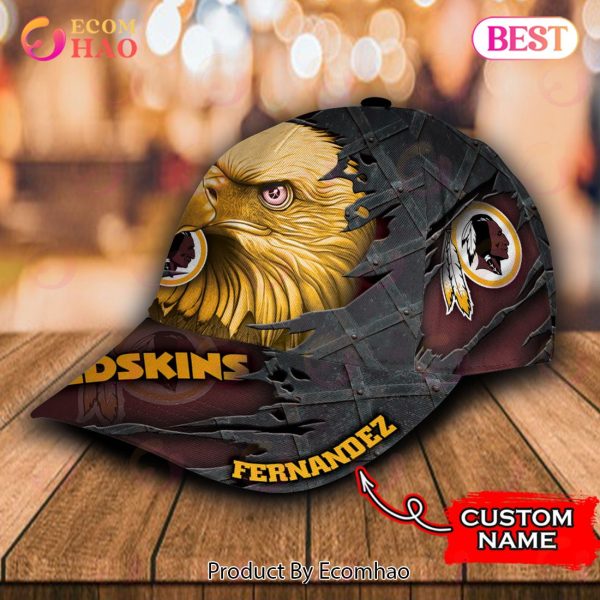 NFL Washington Redskins Special Eagle Bird Design Cap Custom Name