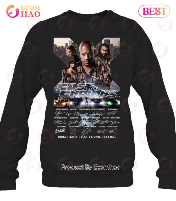 Fast & Furious Bring Back That Loving Feeling T-Shirt