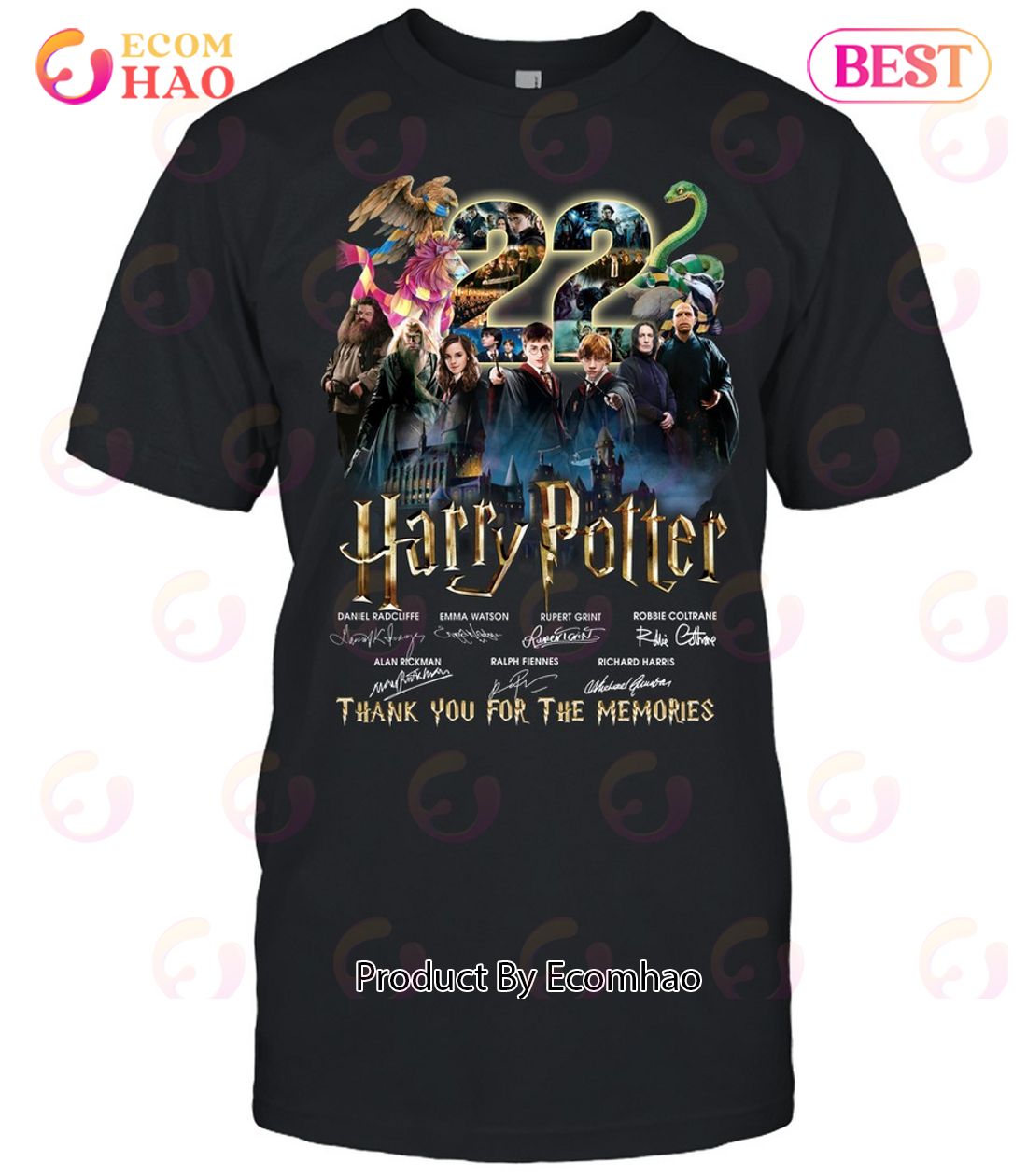 Harry Potter Thank You For The Memories T-Shirt