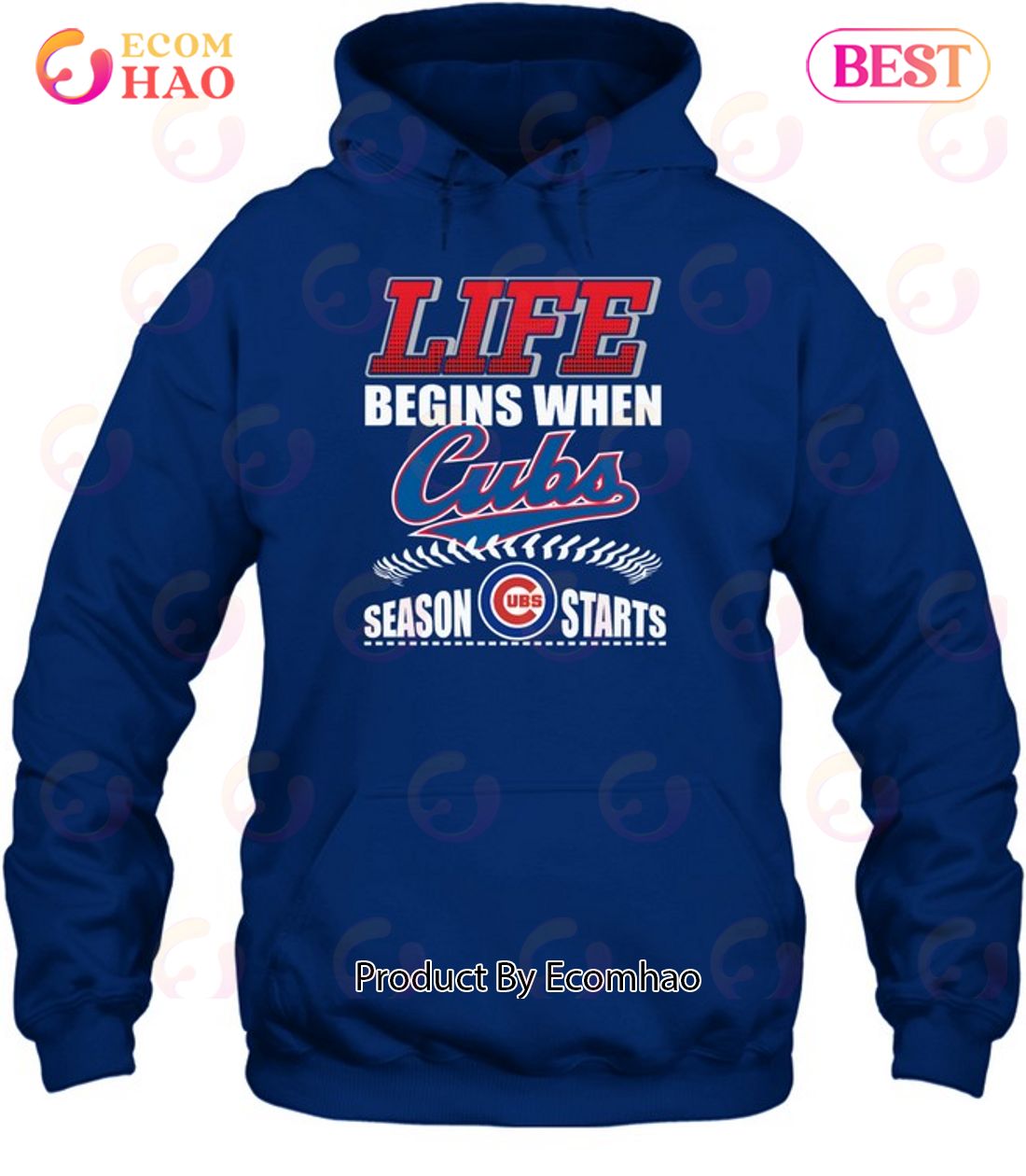 Life Begins When Cubs UBS Season Starts T-Shirt