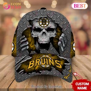 NHL Boston Bruins-Personalized NHL Skull Cap
