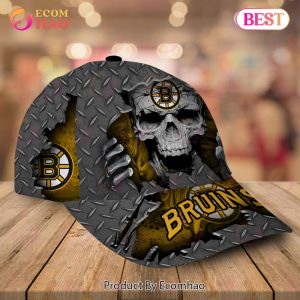NHL Boston Bruins-Personalized NHL Skull Cap