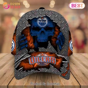 NHL Edmonton Oilers-Personalized NHL Skull Cap