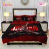 Jordan 23 Black Red Bedding Set