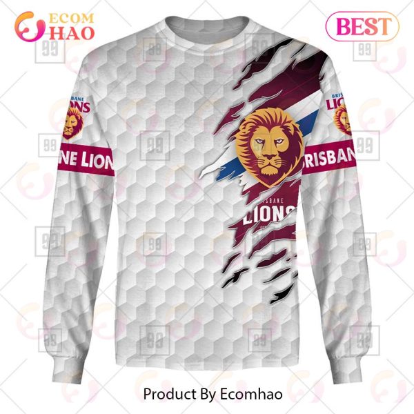 Personalized Golf AFL Brisbane Lions 3D Hoodie