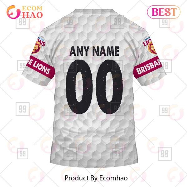 Personalized Golf AFL Brisbane Lions 3D Hoodie