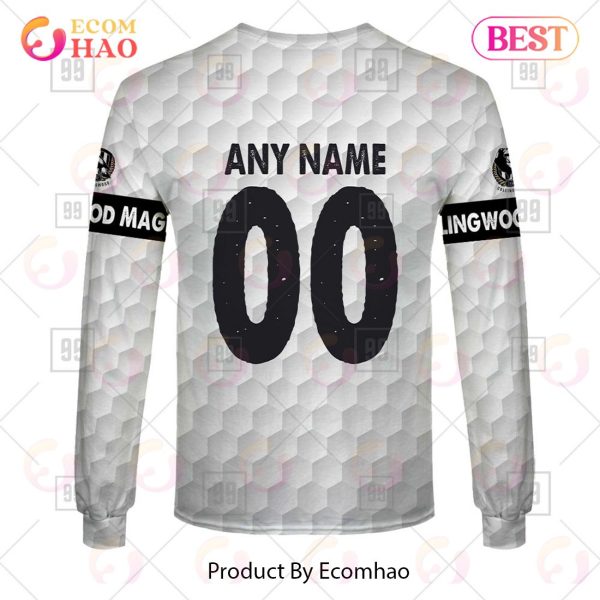 Personalized Golf AFL Collingwood Magpies 3D Hoodie