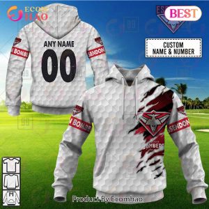Personalized Golf AFL Essendon Bombers 3D Hoodie