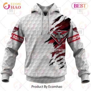 Personalized Golf AFL Essendon Bombers 3D Hoodie