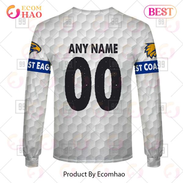 Personalized Golf AFL West Coast Eagles 3D Hoodie