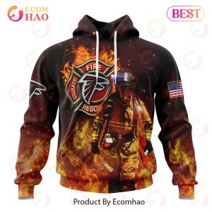 NFL Atlanta Falcons – Personalized Honor Firefighters – First Responders 3D Hoodie