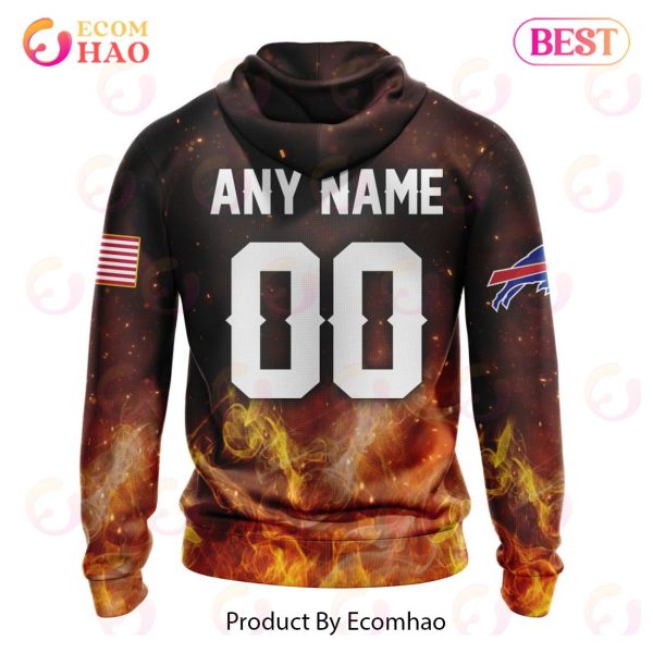 NFL Buffalo Bills – Personalized Honor Firefighters – First Responders 3D Hoodie